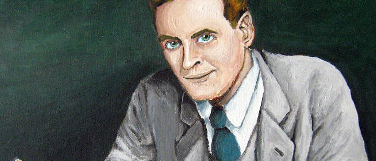 Retrato del escritor Francis Scott Fitzgerald.