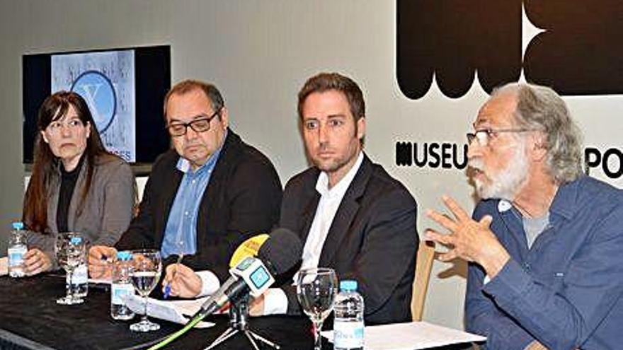 Pilar Farrés, Enric Gironella, Jordi Masquef i Enric Tubert.