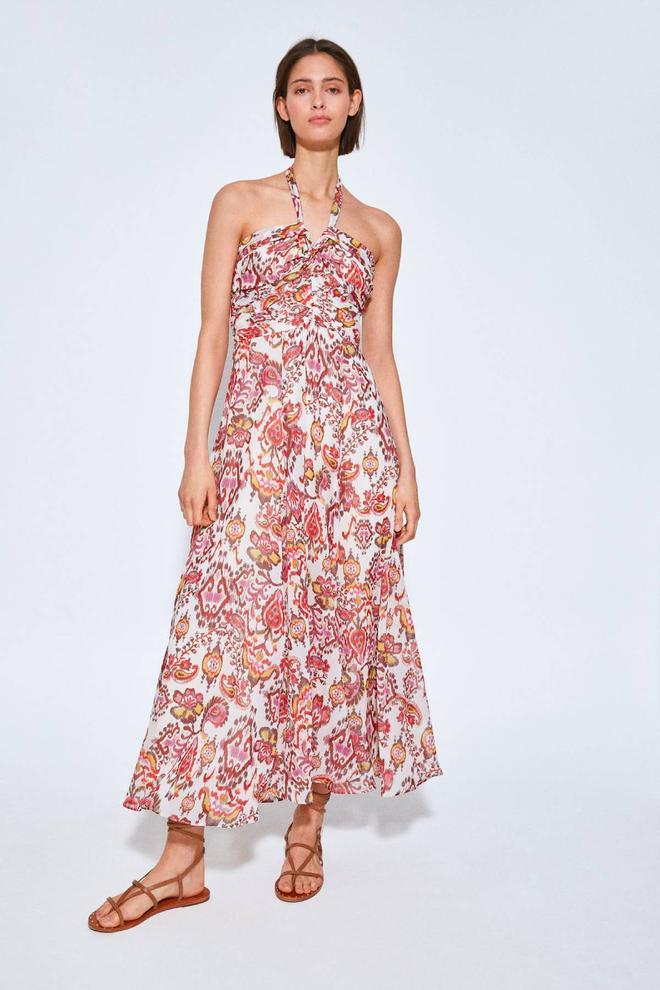 Vestido largo estampado floral de TFP By Tamara Falcó de Pedro del Hierro