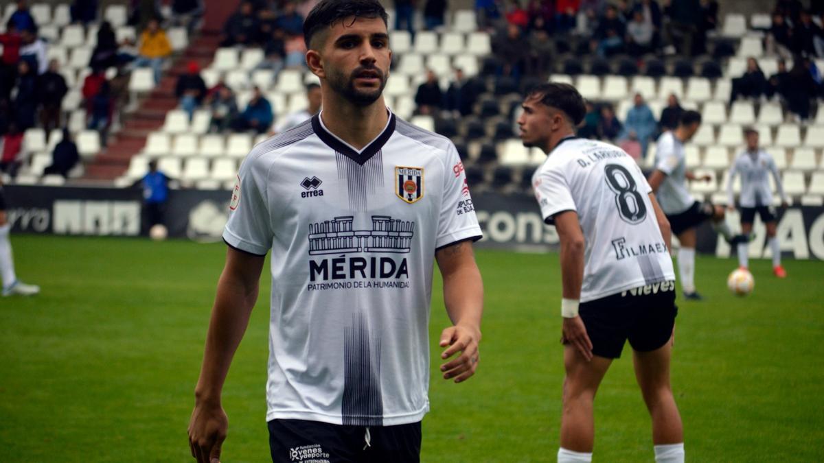 Melendez, que salió desde el banquillo en la segunda parte.