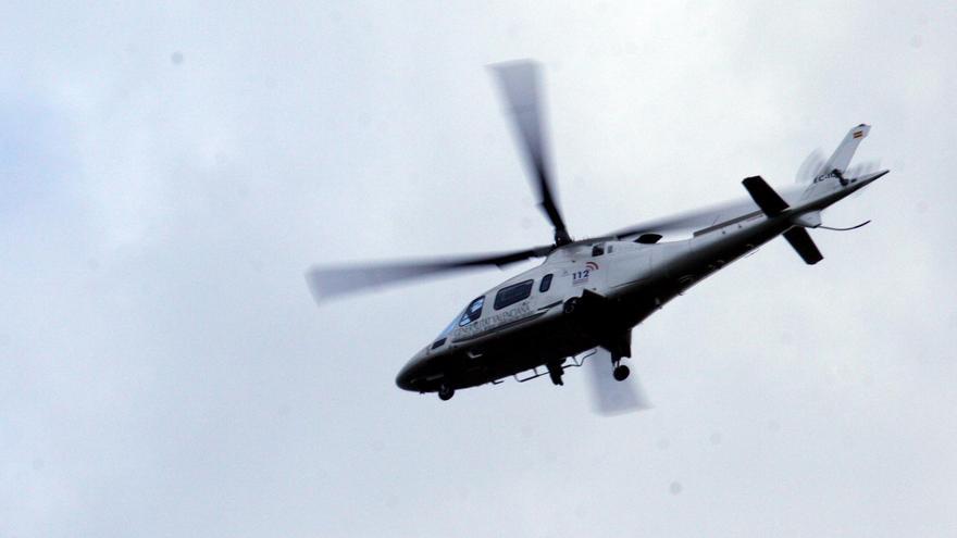 Trasladan en helicóptero a La Fe a un niño de 8 años que se cayó de la bici en Castellón