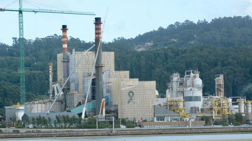 Fábrica de Ence en Lourizán, Pontevedra
