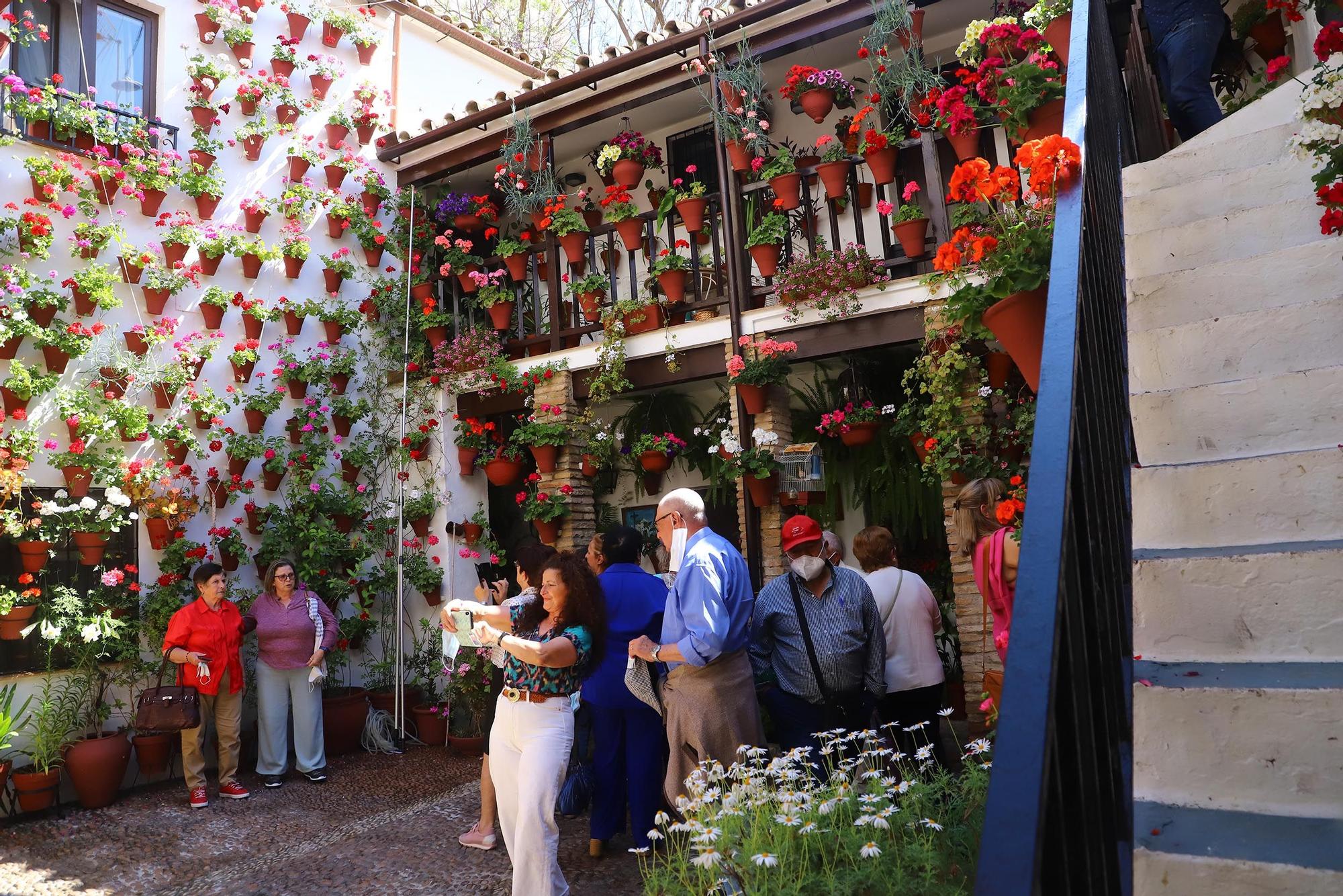 Largas colas en el primer sábado de patios