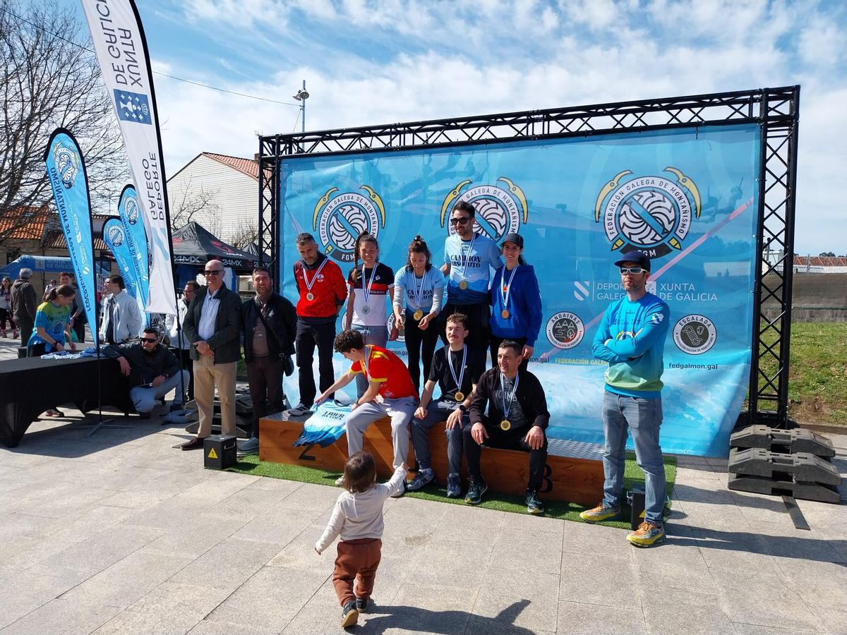 El V Trail do Nocedo (Bueu), con récord de participación