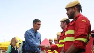 Sánchez y Page se unen ante el incendio de Guadalajara para "apartar la lucha partidista y priorizar la lucha contra la emergencia climática"