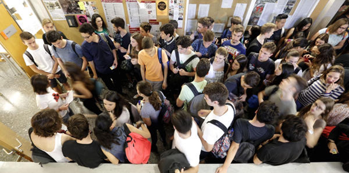 Notas de corte 2016 de la Universitat Politècnica de València