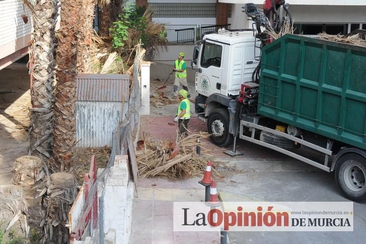 Desalojo y limpieza de la guardería de La Fama