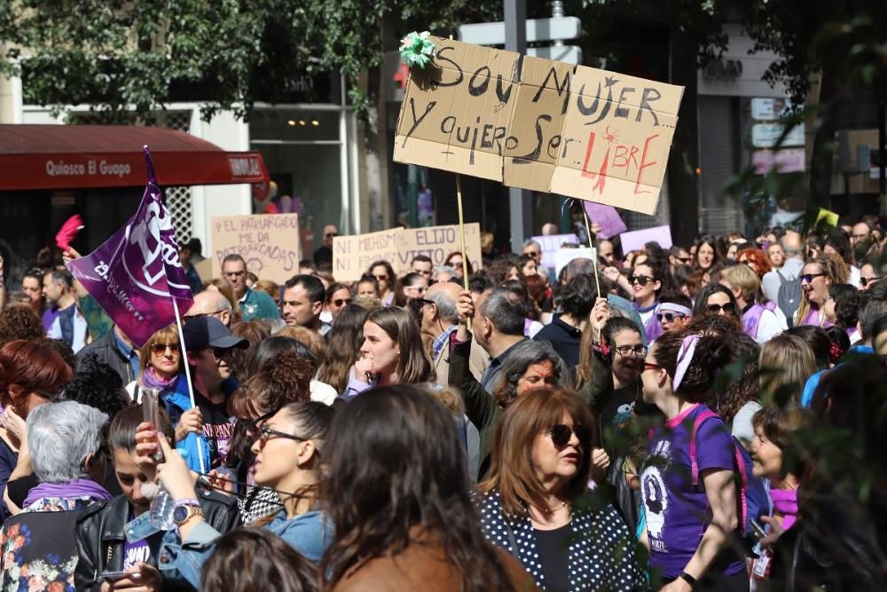 8M en Murcia: Manifestación de la mañana