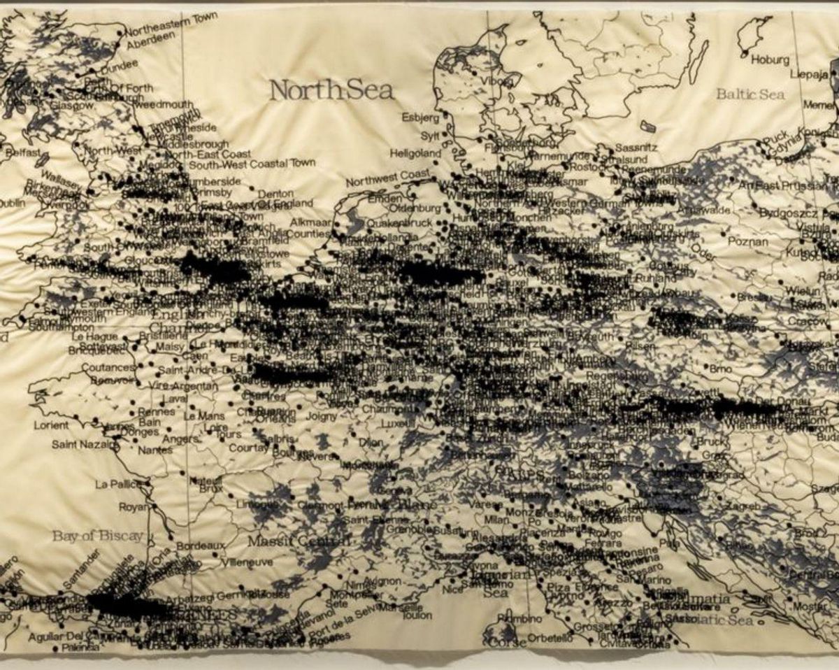 «Europe 1912-1945» de Cristina Lucas na exposición «Alteraciones».