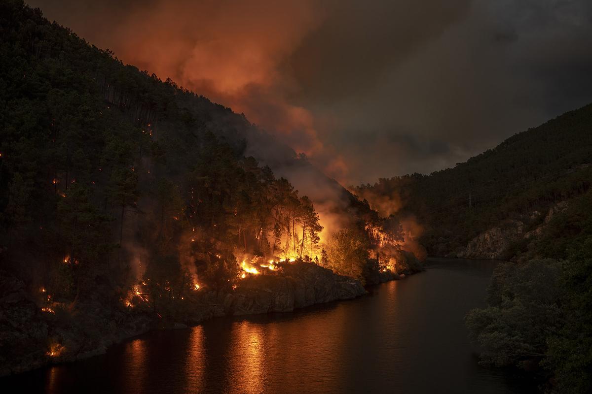 Incendio en Ribadavia en 2022