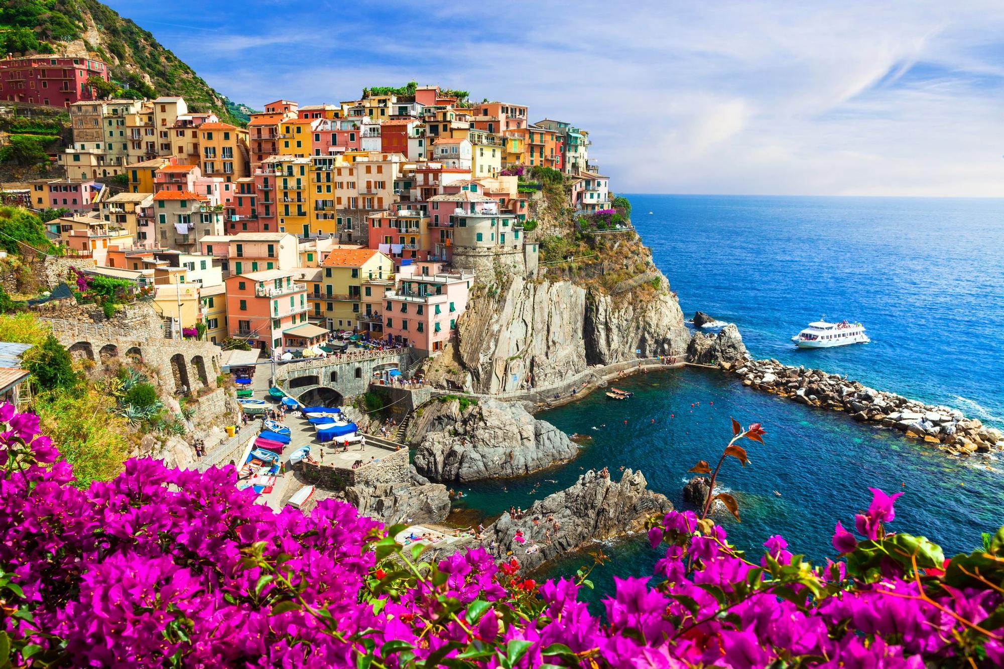 Manarola es uno de los pueblos que componen Cinque Terre.