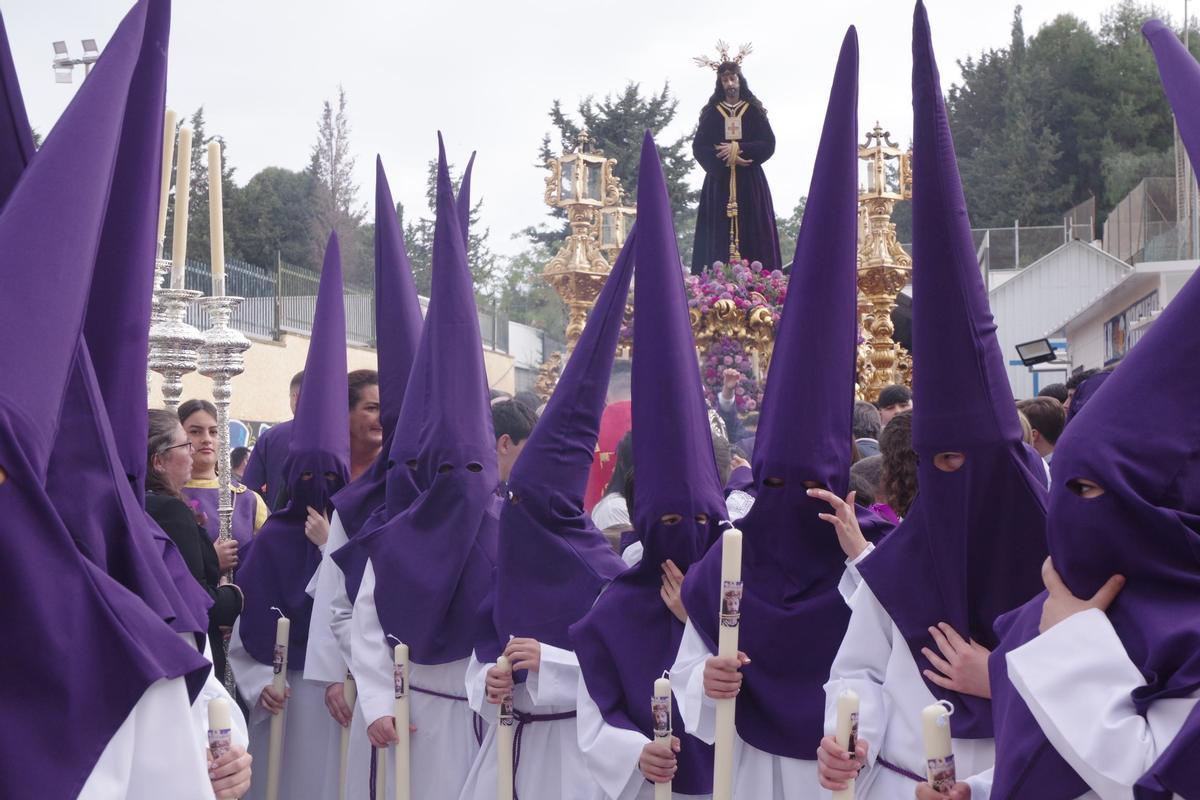 Trono de Jesús de Medinaceli el viernes 27 de marzo de 2026 en Málaga
