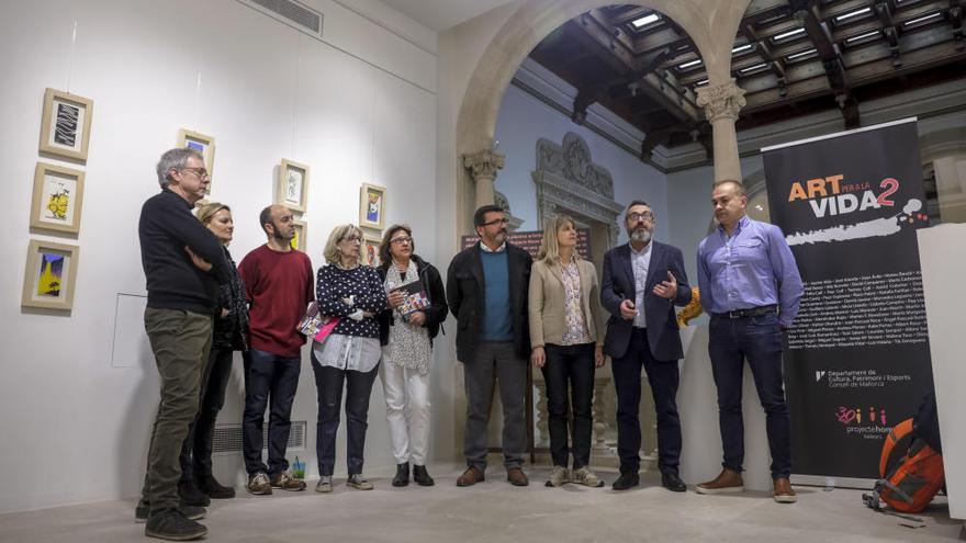 Presentación de Art per a la vida, de Projecte Home