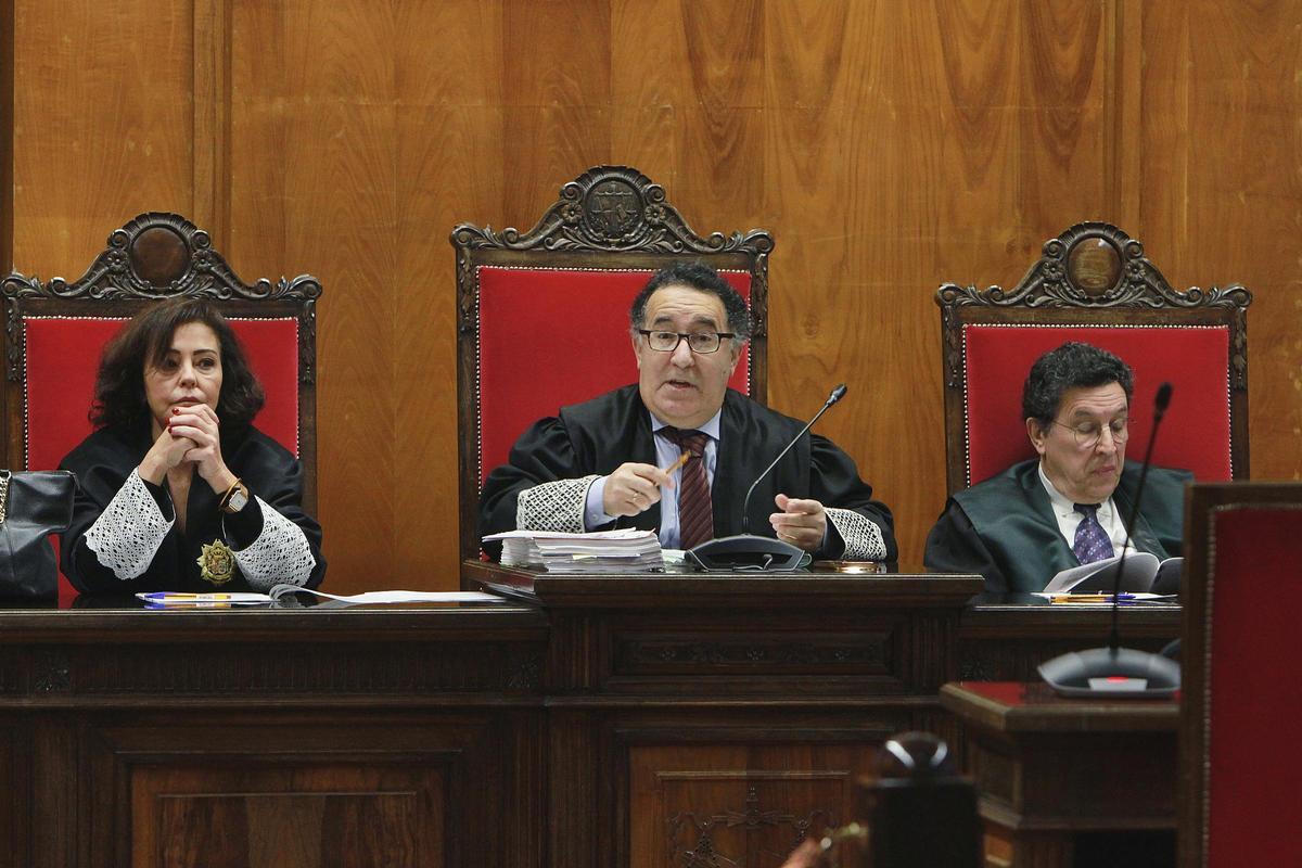 Magistrados de la Audiencia Provincial de Ourense.