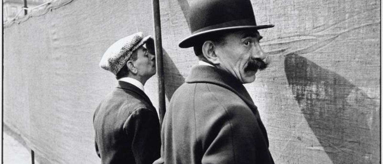 Una imagen tomada por Cartier-Bresson