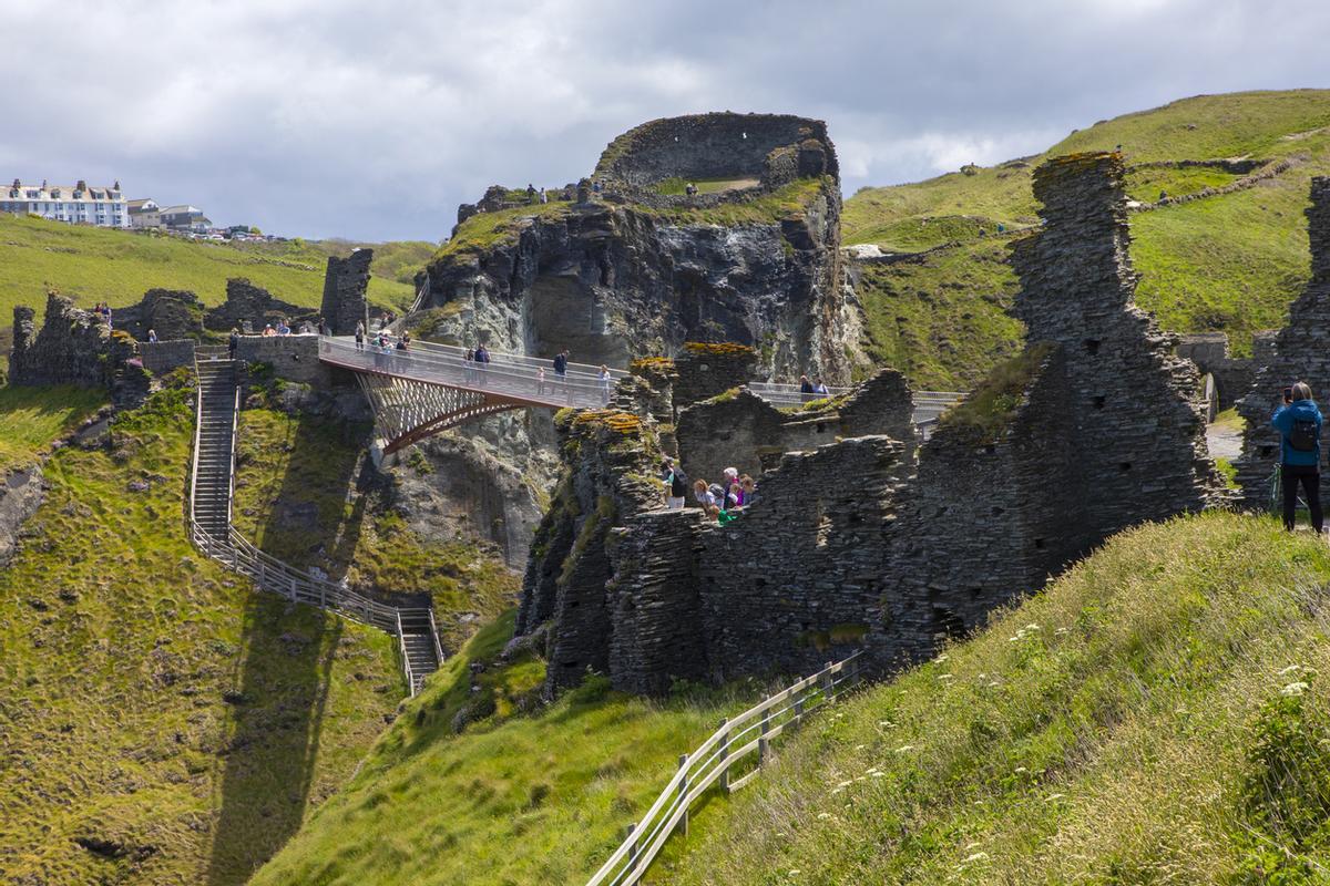 Tintagel, escenario de la leyenda del rey Arturo