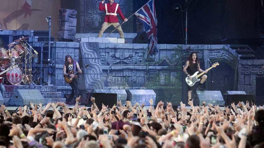 Concierto de Iron Maiden en la última edición del Resurrection Fest.