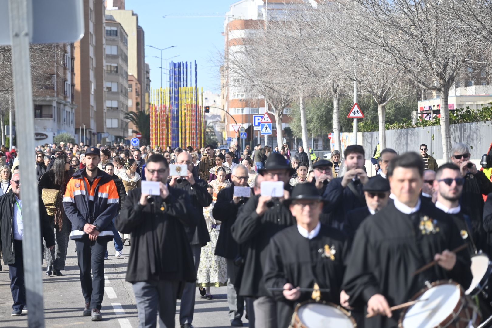 Roberto Bautista lidera la procesión por Sant Antoni en Castelló