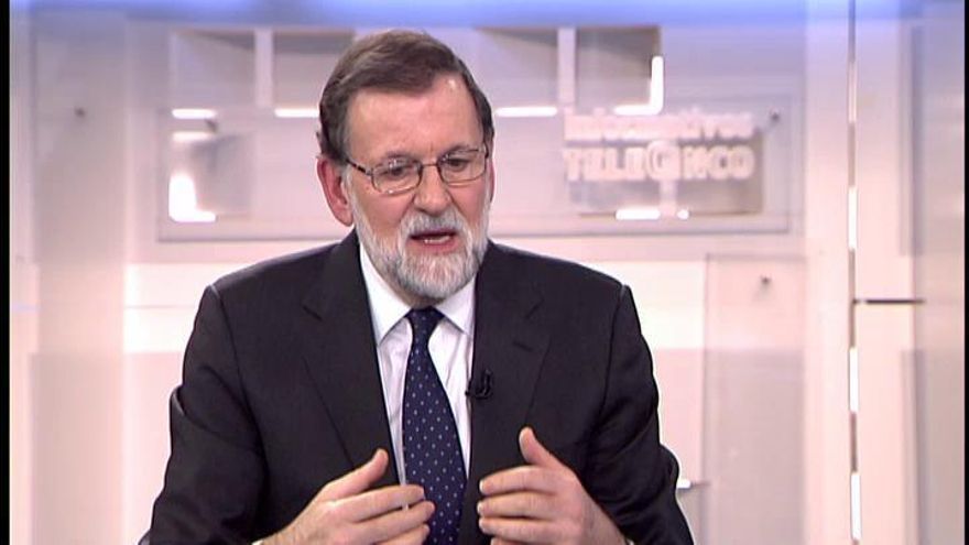 Rajoy cree que ya es hora de "restañar heridas" en Cataluña