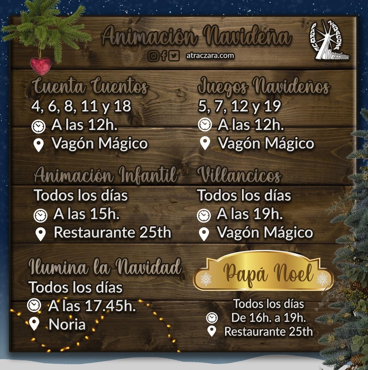 Actividades Parque de Atracciones