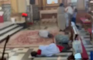 Vídeo en la iglesia de Algimia d'Alfara que ha originado gran revuelo
