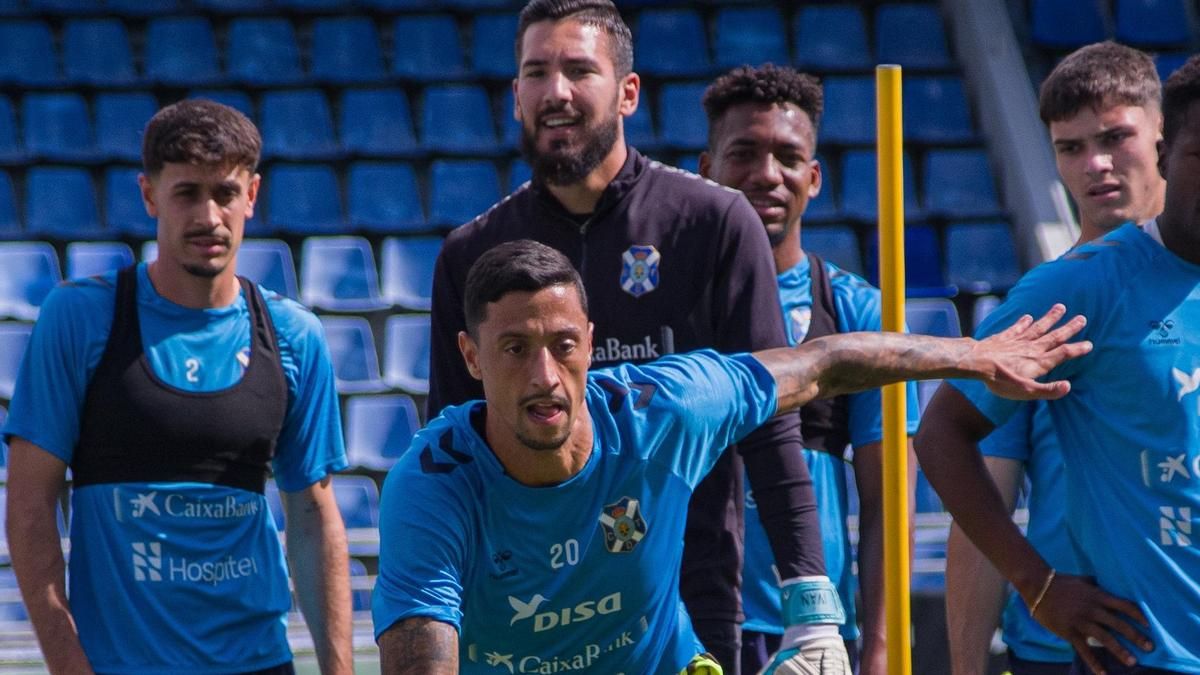 Makel Mesa, junto a David, Salvi, Landázuri y Aarón.