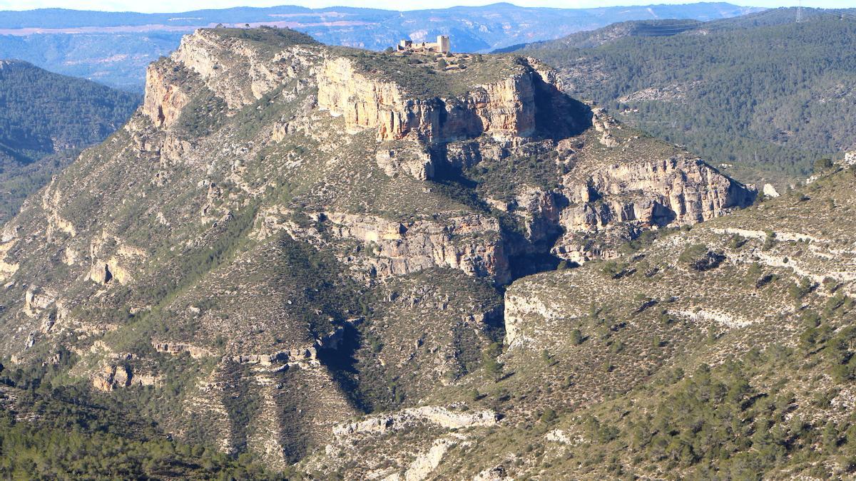 Castillo de Chirel y entorno.