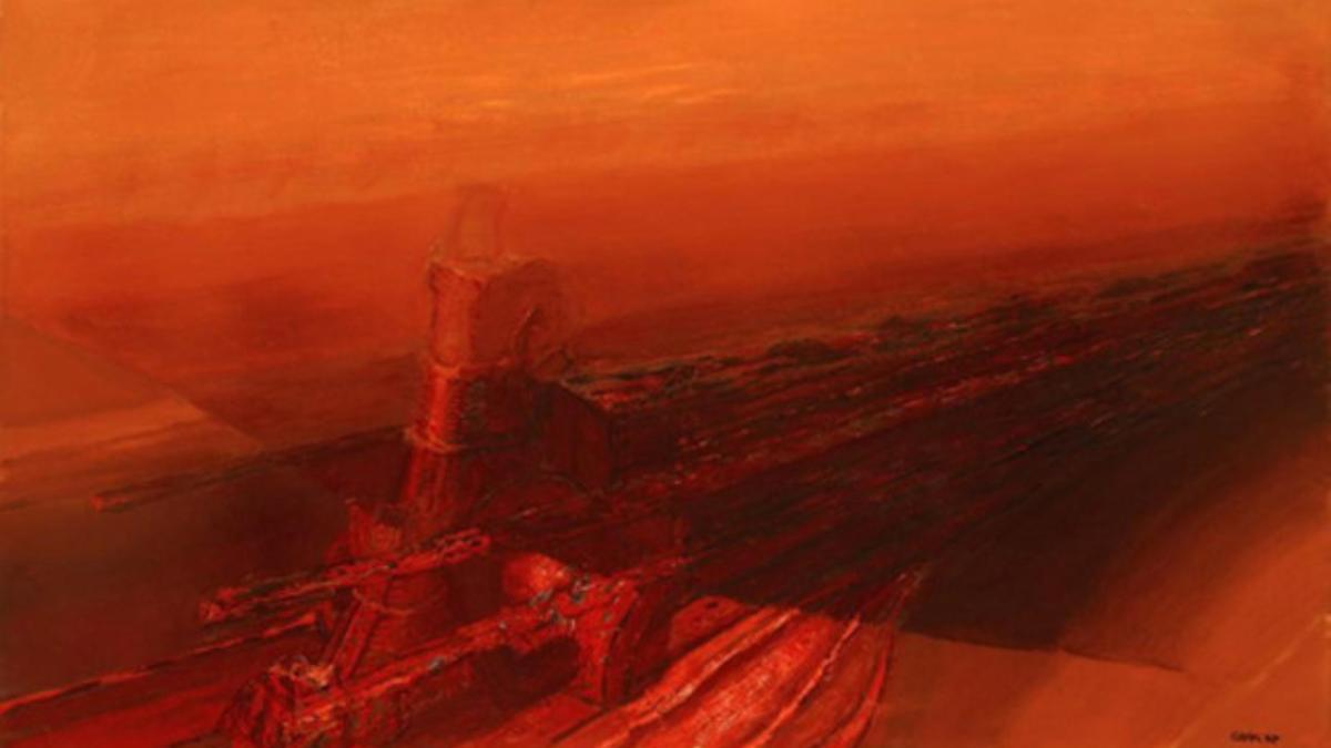'El sueño del Titanic', del pintor cántabro Enrique Gran