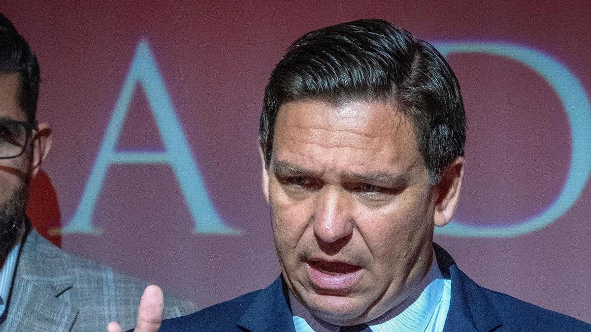 El gobernador de Florida, Ron DeSantis.