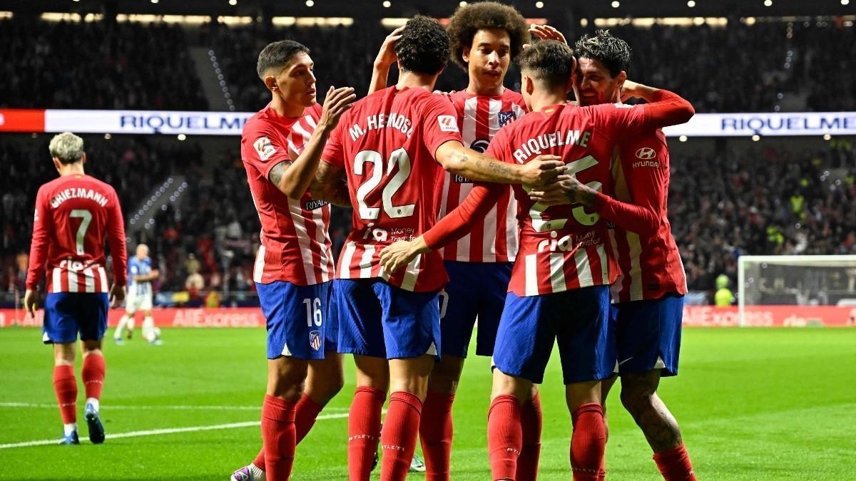 Ya son seis victorias al hilo las que suma el Atlético de Madrid por liga