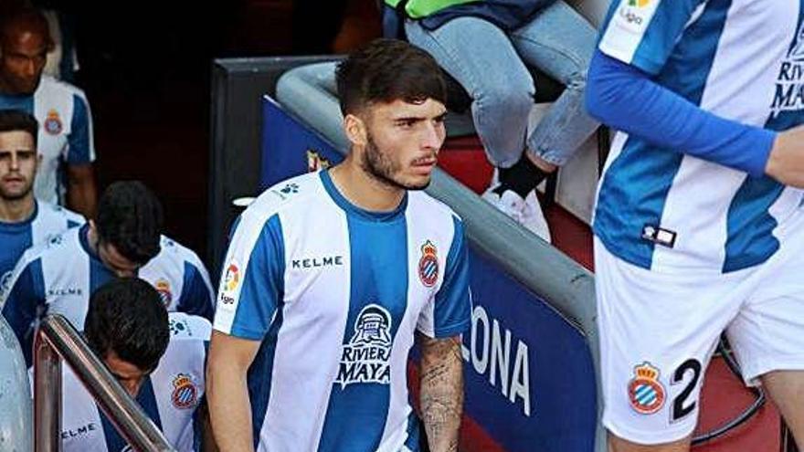 Lluís López (Espanyol) jugarà cedit al Tenerife