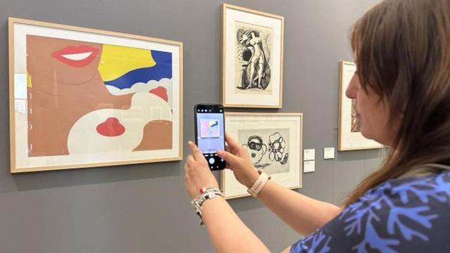 Varias de las obras de la Colección Escolano Olivares.