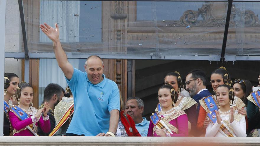 Mascletà de las Fallas de 2017.