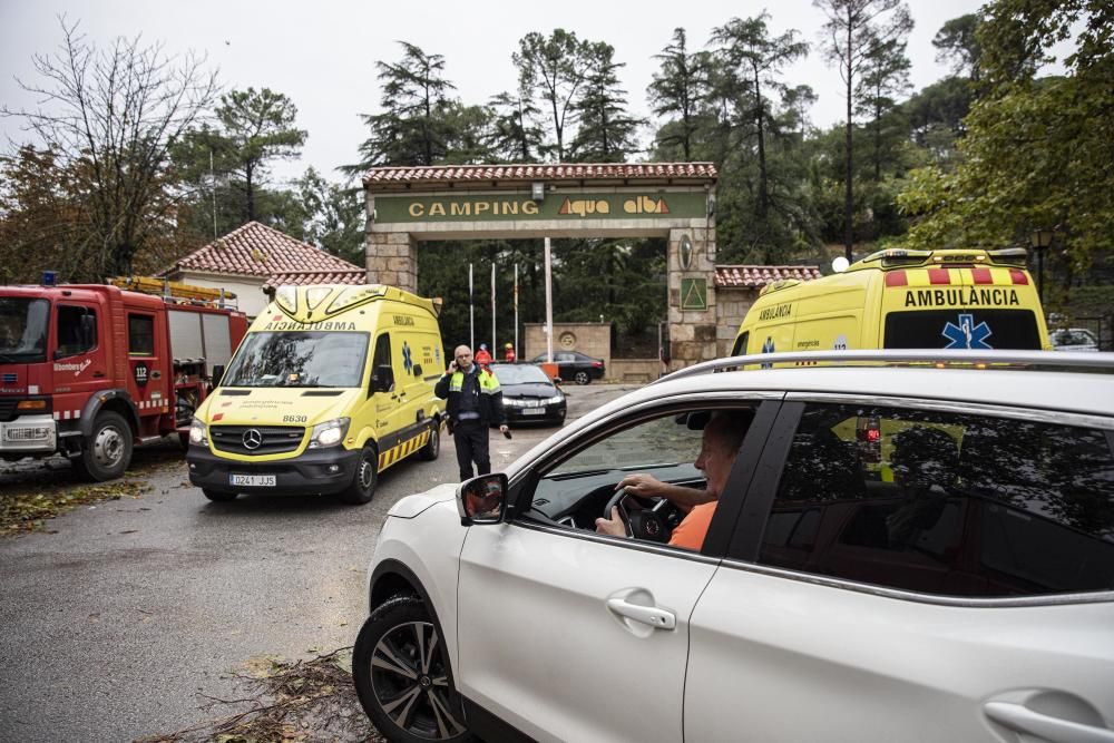 Destrosses a Riells i Viabrea per un tornado