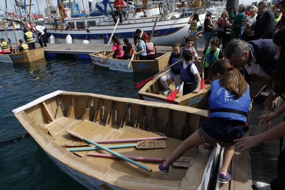 Proyecto escolar "Chalanas de Gijón"