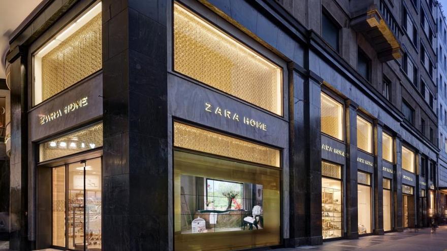 Macrotienda de Zara Home en Milán.