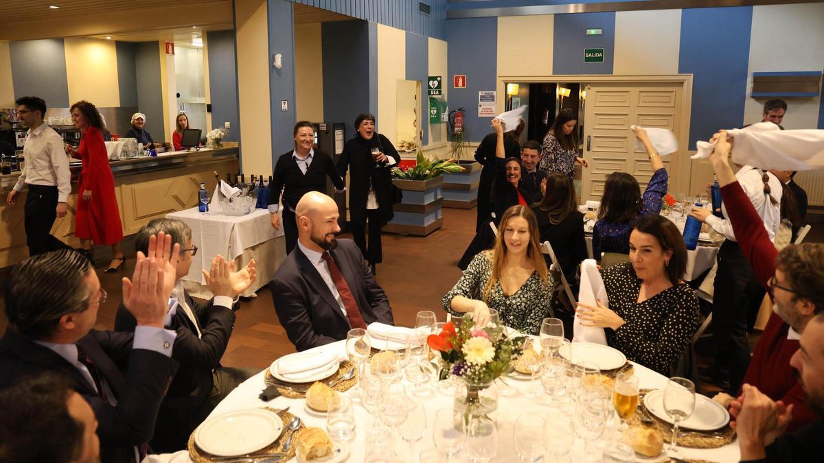 VIGO, CLUB DE CAMPO CANIDO. COMIDA HOMENAJE A LA MAGISTRADA CARMEN LOPEZ MOLEDO CON MOTIVO DE SU ASCENSO AL TSXG