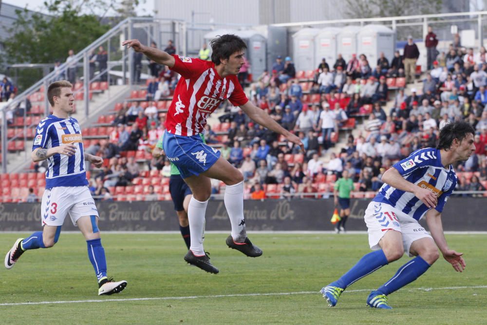 El Girona guanya l''Alabès a Montilivi