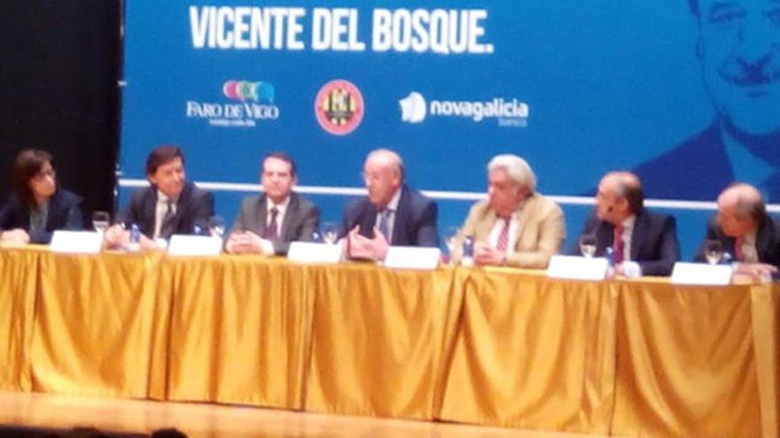 Del Bosque, en la conferencia