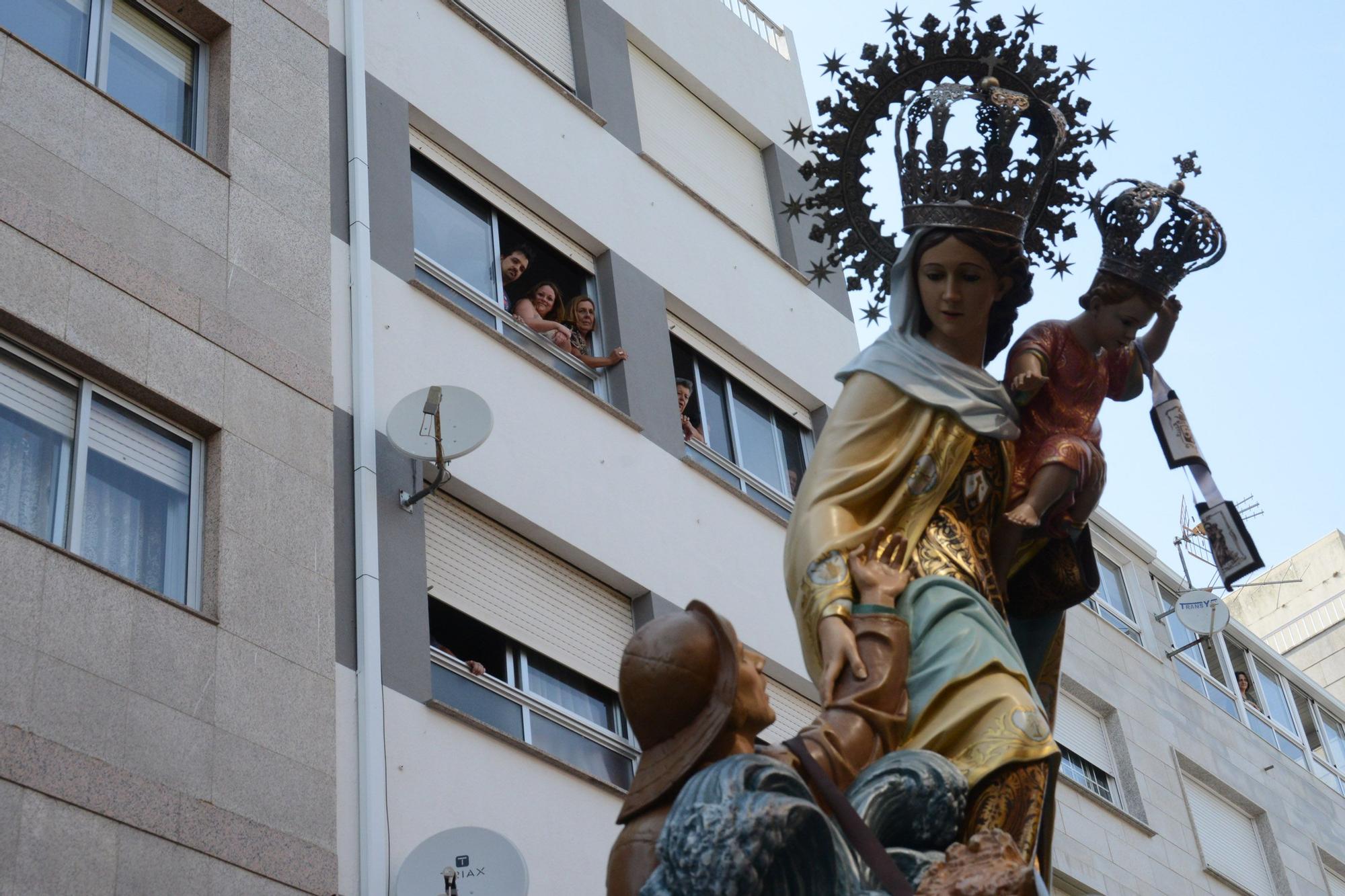 Las celebraciones de la Virgen del Carmen en Moaña