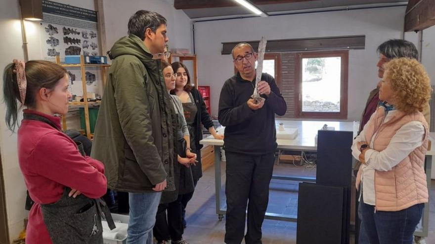 Restauren a Morella 200 peces de troballes de dinosaures