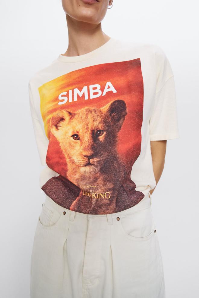 Camiseta de Simba en Zara