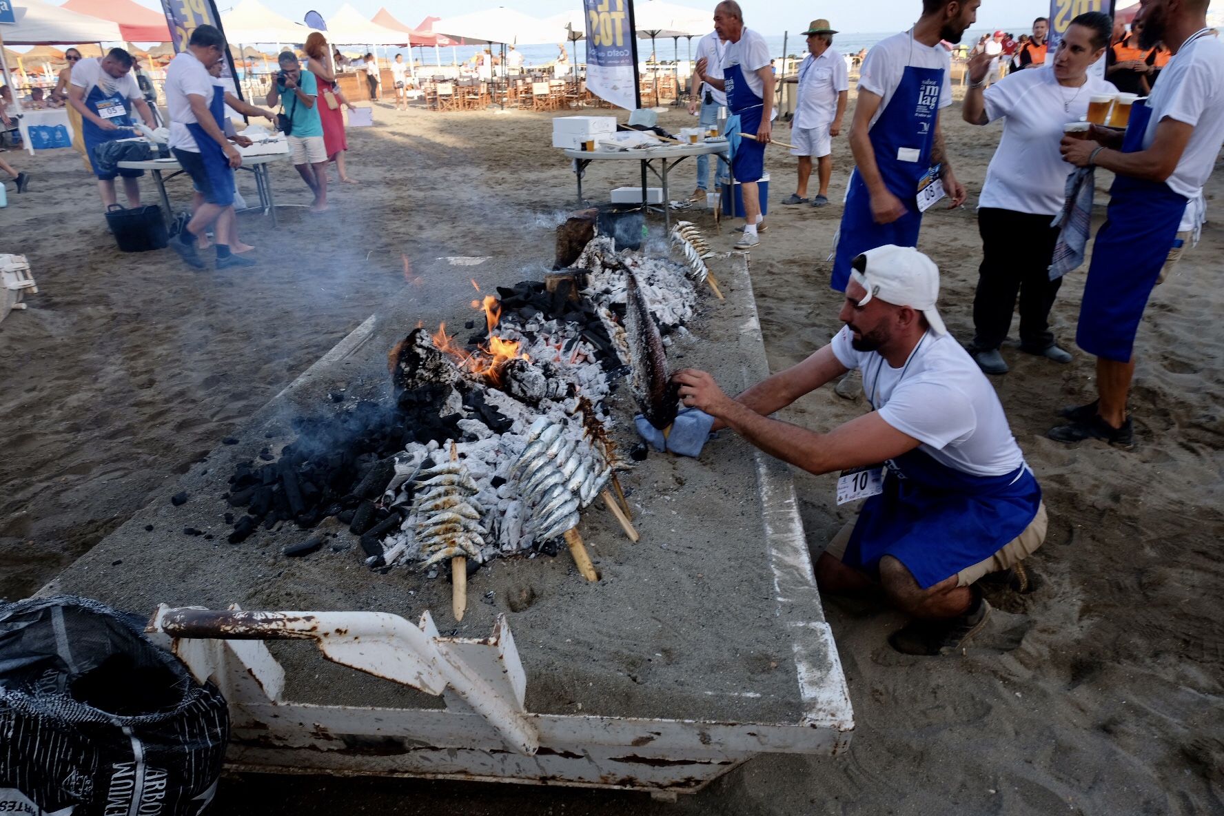 El concurso de espeteros de la Costa del Sol, en imágenes