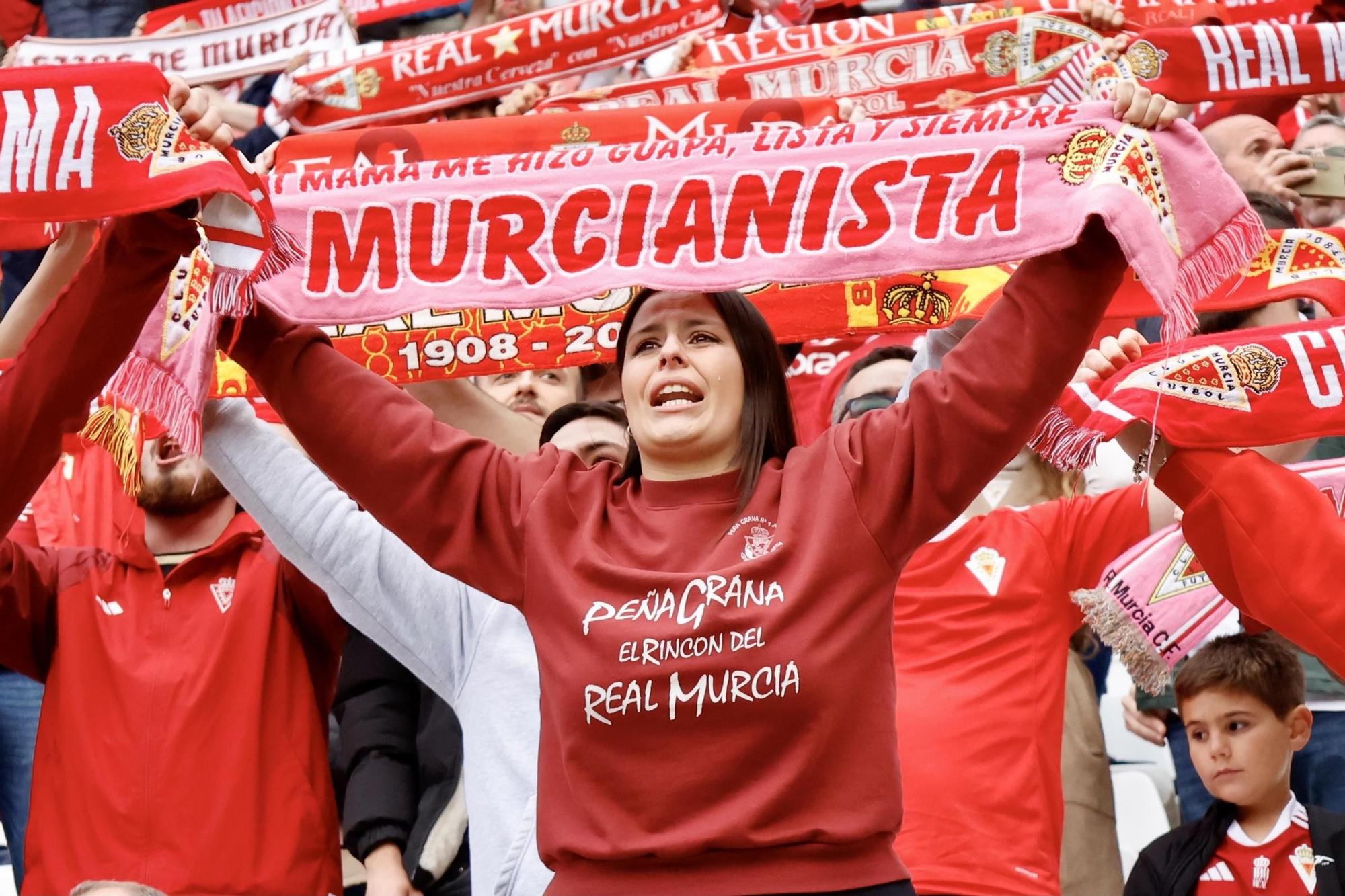 La victoria del Real Murcia contra el Ceuta, en imágenes