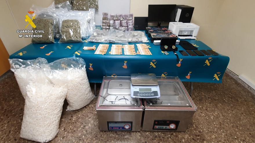 Desarticulada una organización criminal de Alicante dedicada al tráfico de drogas a nivel internacional