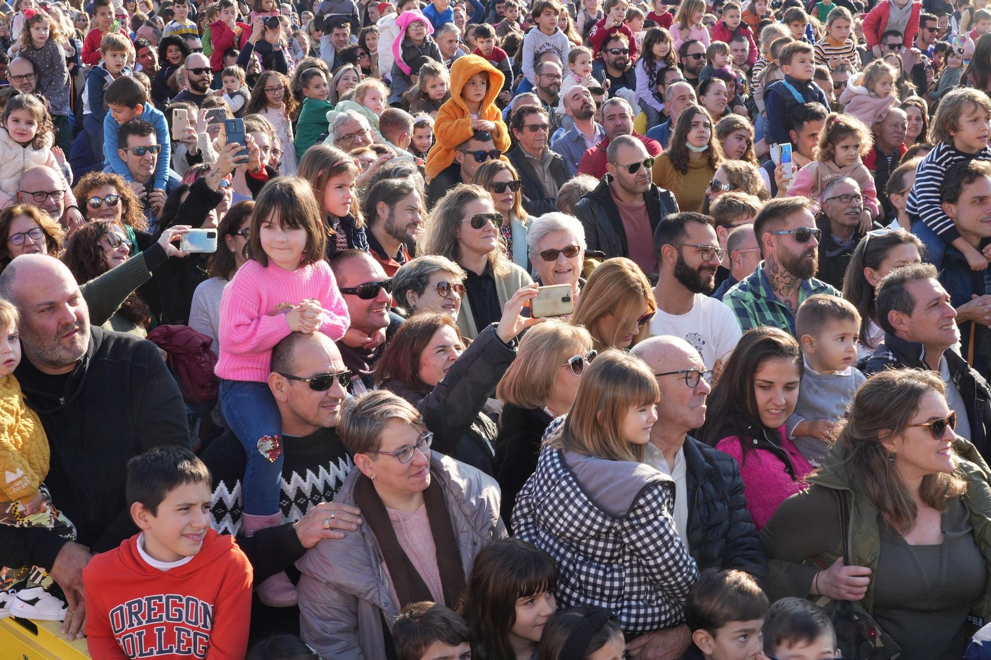 Las mejores imágenes de la llegada de los Reyes Magos a Castellón