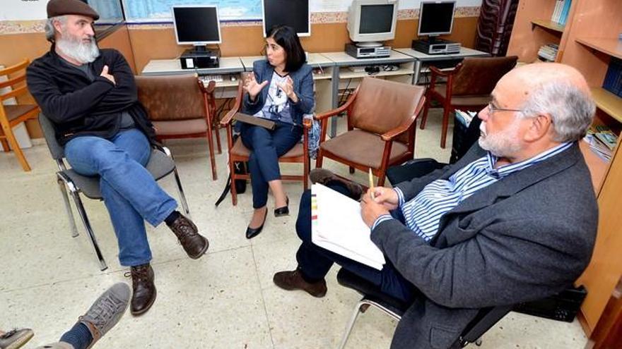 Visita de Carolina Darias al centro Cear de Vecindario