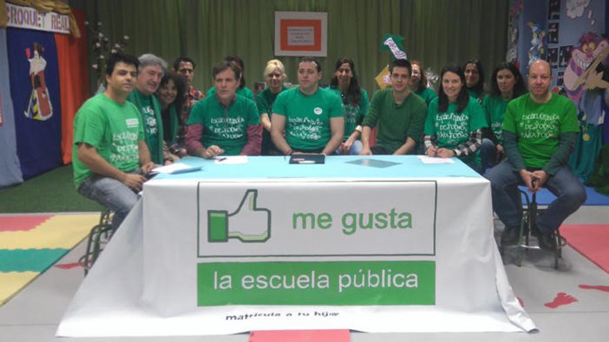 Representantes de la Junta de Personal Docente no Universitario de Zamora.