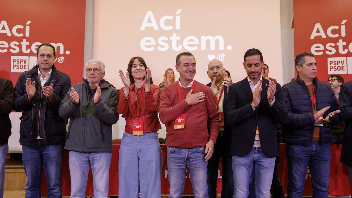 Diana Morant, Robert Raga, Carlos Fernández Bielsa i altres alcaldes de municipis afectats per la DANA