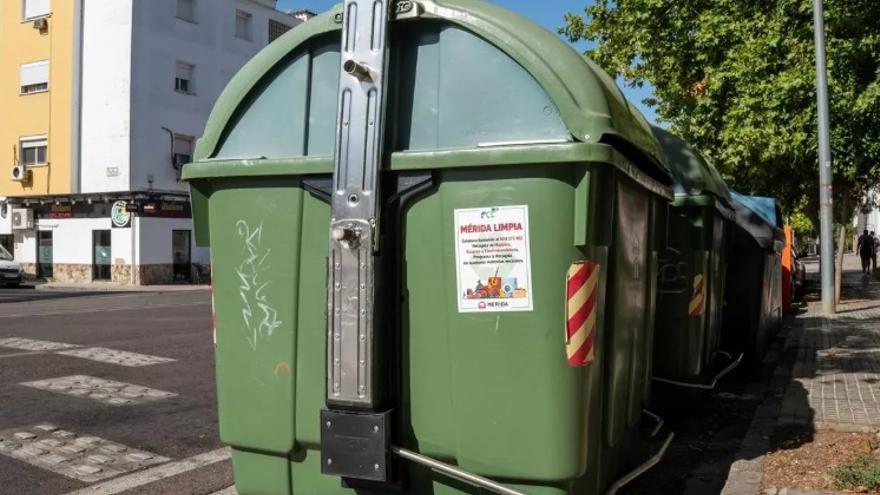 Mérida adelanta el horario de recogida de la basura en Nochebuena y Nochevieja